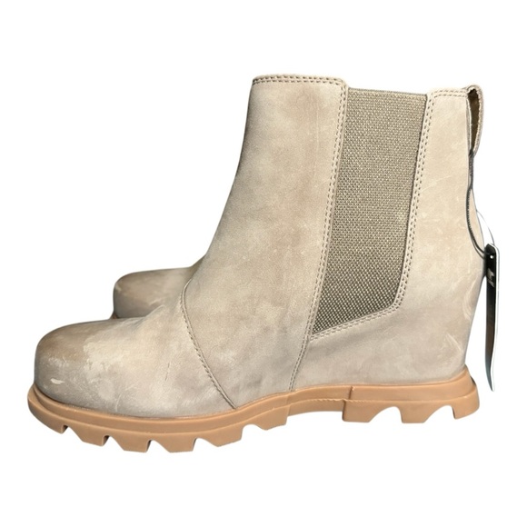 ❤️ Sorel Women's JOAN OF ARCTIC™ III Wedge Chelsea Boots Tan ❤️ NWT size 10 - Picture 3 of 9